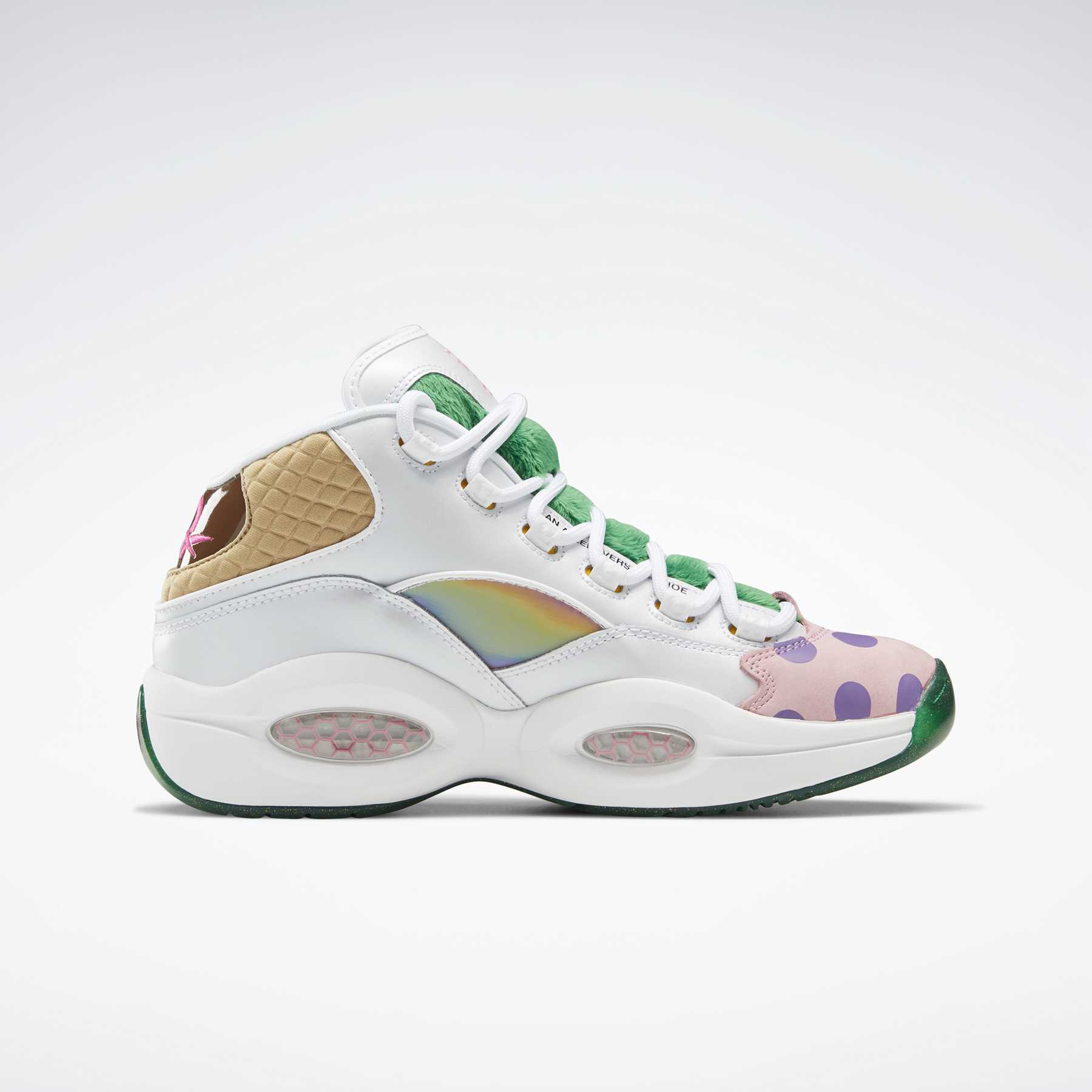 Reebok Candy Land Question Mid Men's Basketball Shoes
